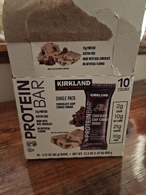 Protein Bar Chocolate Chip Cookie Dough