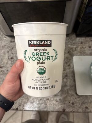 organic GREEK YOGURT plain