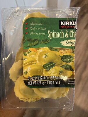 Spinach & Cheese Ravioli