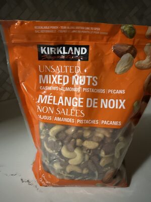 Extra Fancy Unsalted Mixed Nuts