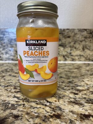 Sliced Peaches