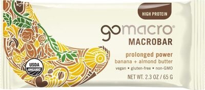 Macrobar Prolonged Power - Banana + Almond Butter Bar