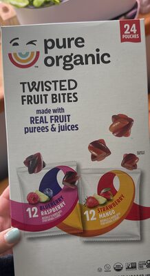 Twisted fruit bites