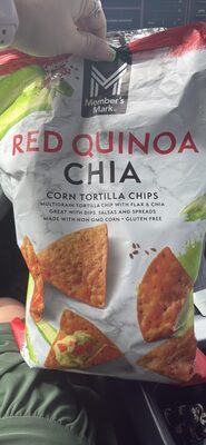 Red Quinoa Chia Corn Tortilla Chips
