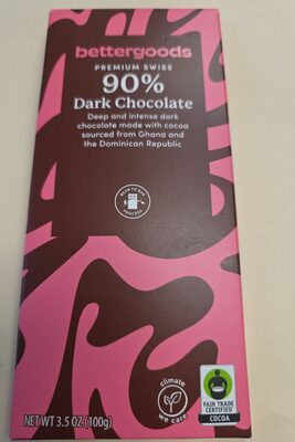 90% Dark Chocolate
