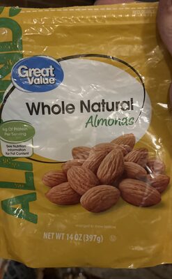 Whole Natural Almonds