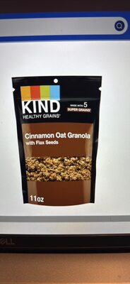 Cinnamon Oat Granola with Flax