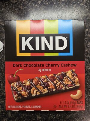 Dark Chocolate Cherry Cashew