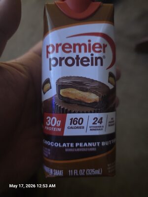 Chocolate Peanut Butter Protein Shake