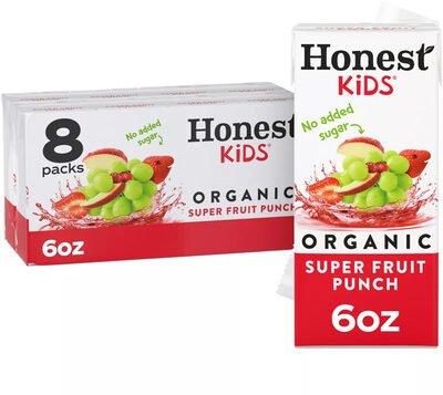 Organic Super Fruit Punch Juice Drink