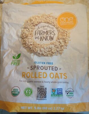 SPROUTED ROLLED OATS