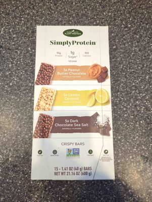 Multi-Pack - Dark Chocolate Sea Salt, Lemon Coconut, Peanut Butter Chocolate