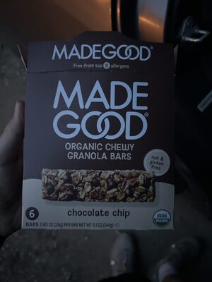 Organic Chewy Granola Bars