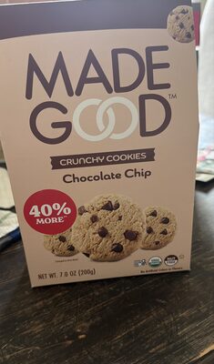 Crunchy Cookies Chocolate Chip