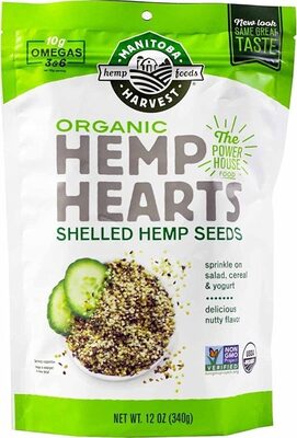 Organic Hemp Hearts Shelled Hemp Seeds