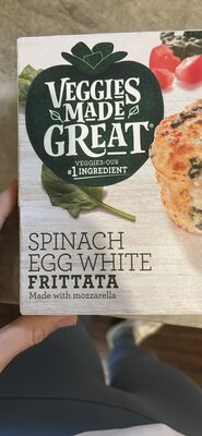 SPINACH EGG WHITE FRITTATA