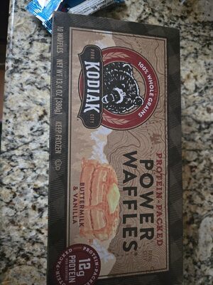 Protein Packed Power Waffles Buttermilk & Vanilla