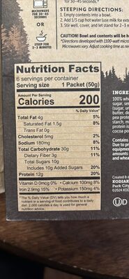 Protein Packed Oatmeal Chocolate Chip