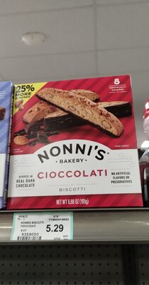 chocolate biscotti