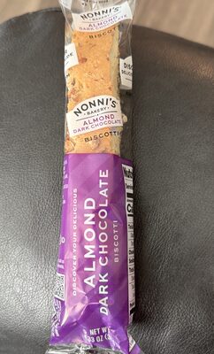 Almond Dark Chocolate Biscotti