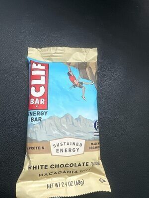 White Chocolate Macadamia Nut Energy Bar