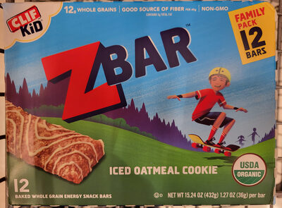 Kid ZBar Iced Oatmeal Cookie