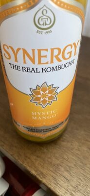 THE REAL KOMBUCHA MYSTIC MANGO