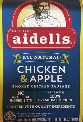 Chicken & Apple Smoked Chicken Sausage