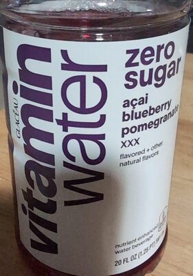 acai blueberry pomegranate nutrient enhanced water beverage