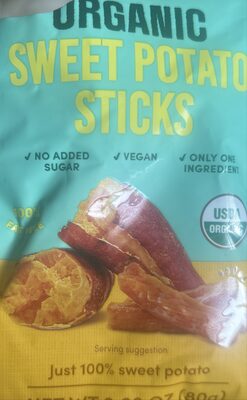 Organic Soft & Chewy Sweet Potato Sticks