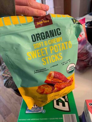 Organic Soft & Chewy Sweet Potato Sticks