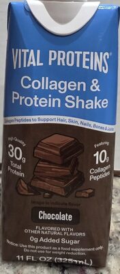 Collagen and protein shake