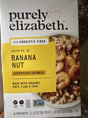 BANANA NUT SUPERFOOD INSTANT OATMEAL
