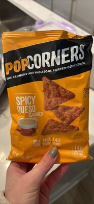 Spicy Queso Flavored Popped-Corn Snacks