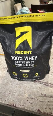 100% Whey Native Whey Protein Blend Vanilla Bean
