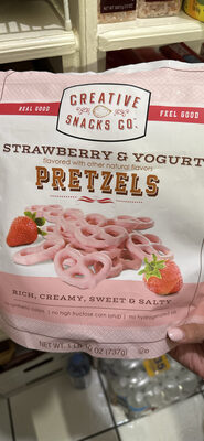 Pretzels Strawberry & Yogurt