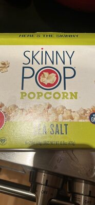 Sea Salt Microwave Popcorn
