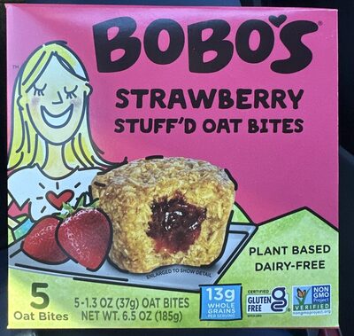 Strawberry Stuff'd Oat Bites
