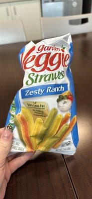 garden Veggie Straws Zesty Ranch