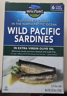 Wild Pacific Sardines