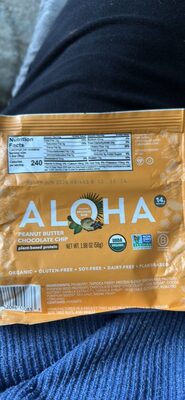 Peanut Butter Chocolate Chip Organic Protein Bar