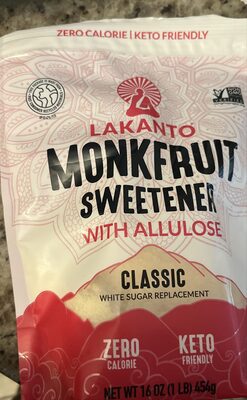 Monkfruit Sweetener with Allulose