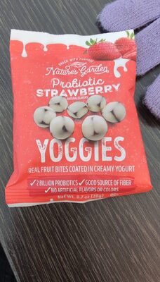 Probiotic Strawberry Yogies