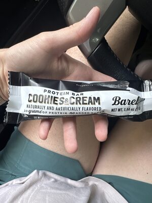 Cookies & Cream Protein Bar