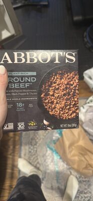 GROUND &quot;BEEF&quot;