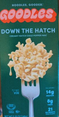 Down The Hatch Creamy Hatch Chile Popper Mac