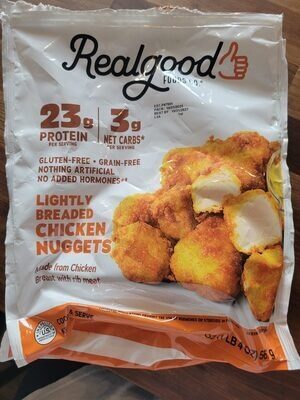 Lightly Breaded Chicken Nugget Chunks