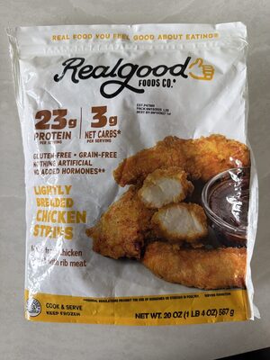 Lightly Breaded Chicken Breast Strips
