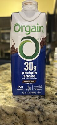 Chocolate fudge protein shake