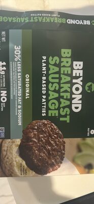 Breakfast Sausage Plant-Based Patties Original